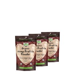 Bio kender fehérje, Now Organic Hemp Protein, 3x340 g