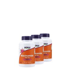 Nikotinamid 500 mg, Now Niacinamide, 3x100 kapszula