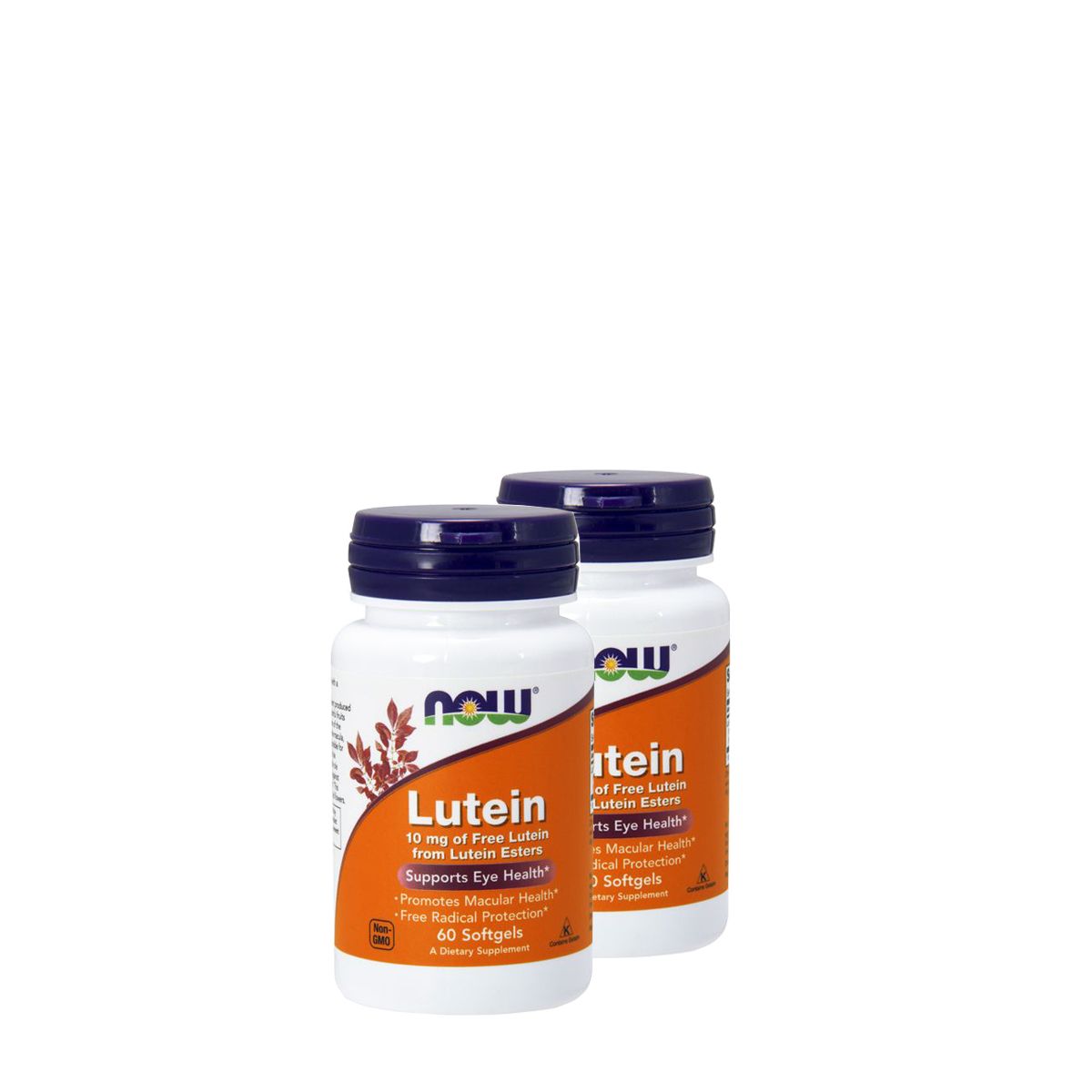 Lutein 10 mg lutein észterből, Now Free Lutein from Lutein Esters, 2x60 kapszula