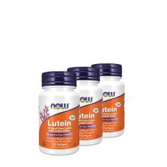Lutein 10 mg lutein észterből, Now Free Lutein from Lutein Esters, 3x120 kapszula