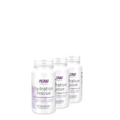 Hialuronsavas bőrhidratáló formula, Now Hydration Rescue, 3x60 kapszula