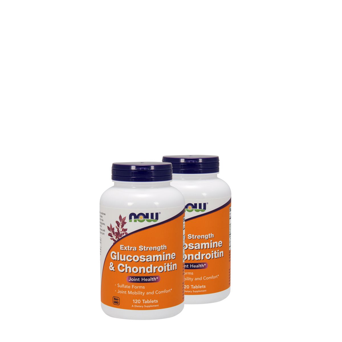 Extra dózisú glükozamin-kondroitin formula, Now Extra Strength Glucosamine & Chondroitin, 2x120 tabletta