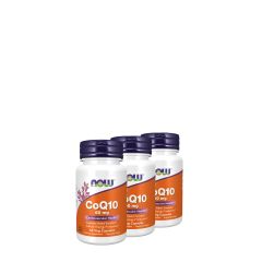 Q10 koenzim 60 mg, Now CoQ10 Cardiovascular Health, 3x60 kapszula