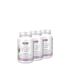 Szépségvitamin, Now Hair, Skin & Nails, 3x90 kapszula
