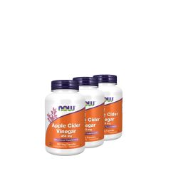Almaecet 450 mg, Now Apple Cider Vinegar, 3x180 kapszula