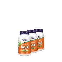 Acai bogyó 500 mg, Now Acai, 3x100 kapszula