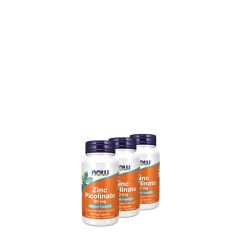 Cink pikolinát 50 mg, Now Zinc Picolinate, 3x120 kapszula