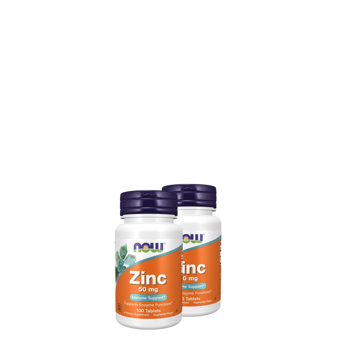 Cink glükonát 50 mg, Now Zinc, 2x100 tabletta