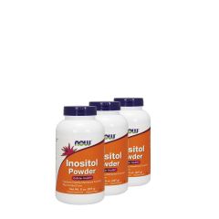 Inozitol por, Now Inositol Powder, 3x227 g