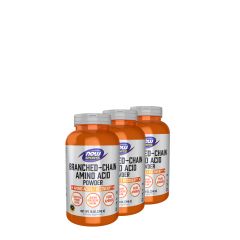 BCAA por, Now Branched Chain Amino Acids, 3x340 g
