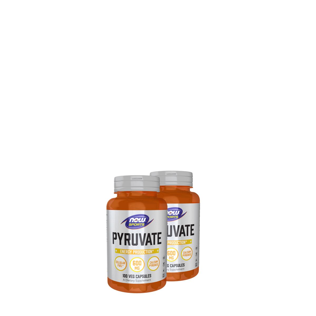 Piruvát zsírégető 600 mg, Now Pyruvate, 2x100 kapszula