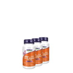 Béta-glükán 100 mg, Now Beta-1,3/ 1,6 D-Glucan, 3x90 kapszula