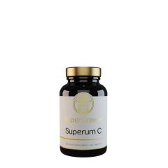 Természetes C-vitamin, SuperGreens Superum C, 60 kapszula