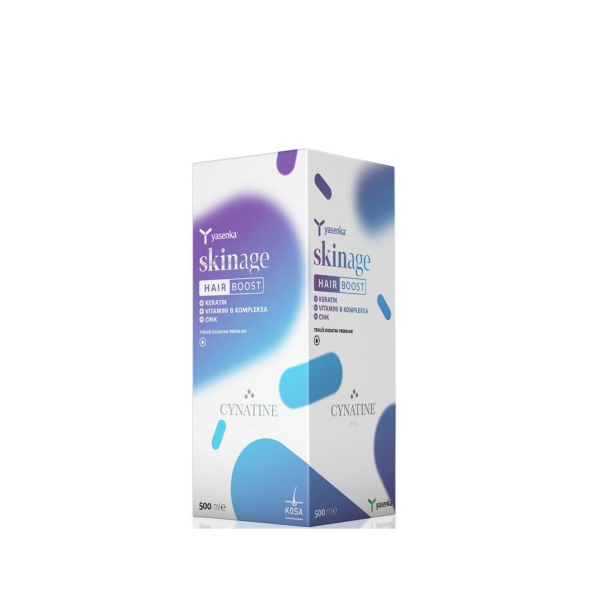 Táplálás és ragyogás a hajnak, Yasenka Skinage Hair Boost, 500 ml Táplálás és ragyogás a hajnak, Yasenka Skinage Hair Boost, 500 ml