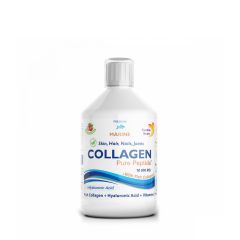 Hidrolizált folyékony halkollagén 10 000 mg, Swedish Nutra Collagen Pure Peptide with Fish, 500 ml