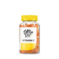 C-vitamin, UltraVit Vitamin C Gummies, 60 gumicukor
