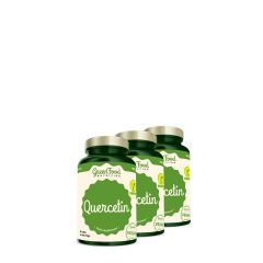 Kvercetin 250 mg, GreenFood Nutrition Quercetin, 3x90 kapszula