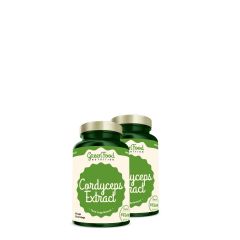 Kordicepsz gyógygomba kivonat, GreenFood Nutrition Cordyceps Extract, 2x90 kapszula