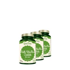 Multivitamin férfiaknak, GreenFood Nutrition Multi Vitamin Chelate for Men, 3x90 kapszula