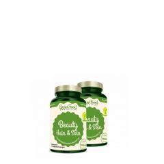 Szépségvitamin haj és bőr formula, GreenFood Nutrition Beauty Hair & Skin, 2x90 kapszula