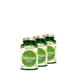 Szerves kötésű szelén, GreenFood Nutrition Selenium Lalmin, 3x30 kapszula