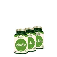 Spirulina 350 mg, GreenFood Nutrition Spirulina, 3x90 kapszula