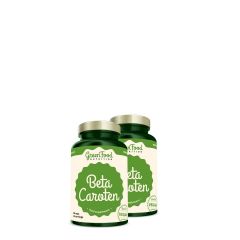 Béta karotin 20 mg, GreenFood Nutrition Beta Caroten, 2x90 kapszula