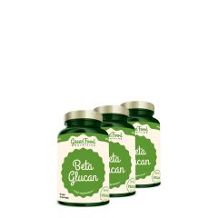 Béta-glükánok osztrigagombából, GreenFood Nutrition Beta Glucan, 3x90 kapszula