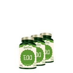Eszenciális aminosav formula, GreenFood Nutrition EAA, 3x120 kapszula