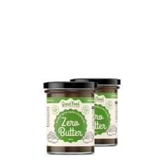 Étcsokoládés lágy argentin földimogyoróvaj, GreenFood Nutrition Zero Butter with Dark Chocolate, 2x400 g