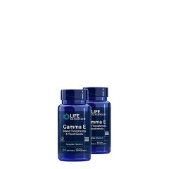 E-vitamin komplex, tokoferolok és tokotrienolok, Life Extension Gamma E, 2x60 gélkapszula