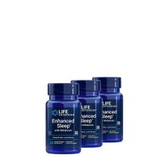 Alvássegítő komplex melatoninnal, Life Extension Enhanced Sleep with Melatonin, 3x30 kapszula