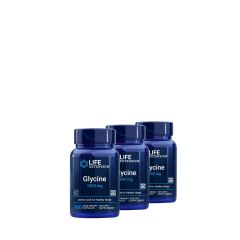 Glicin aminosav 1000 mg, Life Extension L-Glycine, 3x100 kapszula