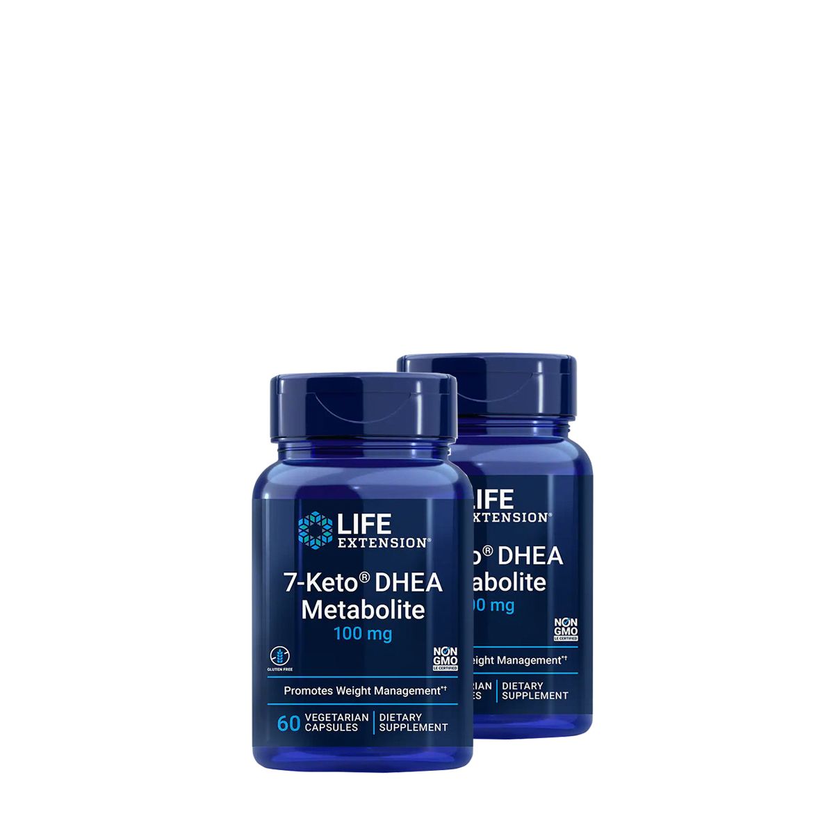 7-Keto 100 mg, Life Extension 7-Keto DHEA Metabolite, 2x60 kapszula
