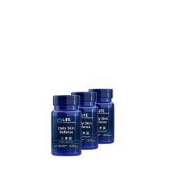 Bőrvédő komplex, Life Extension Daily Skin Defense, 3x30 kapszula