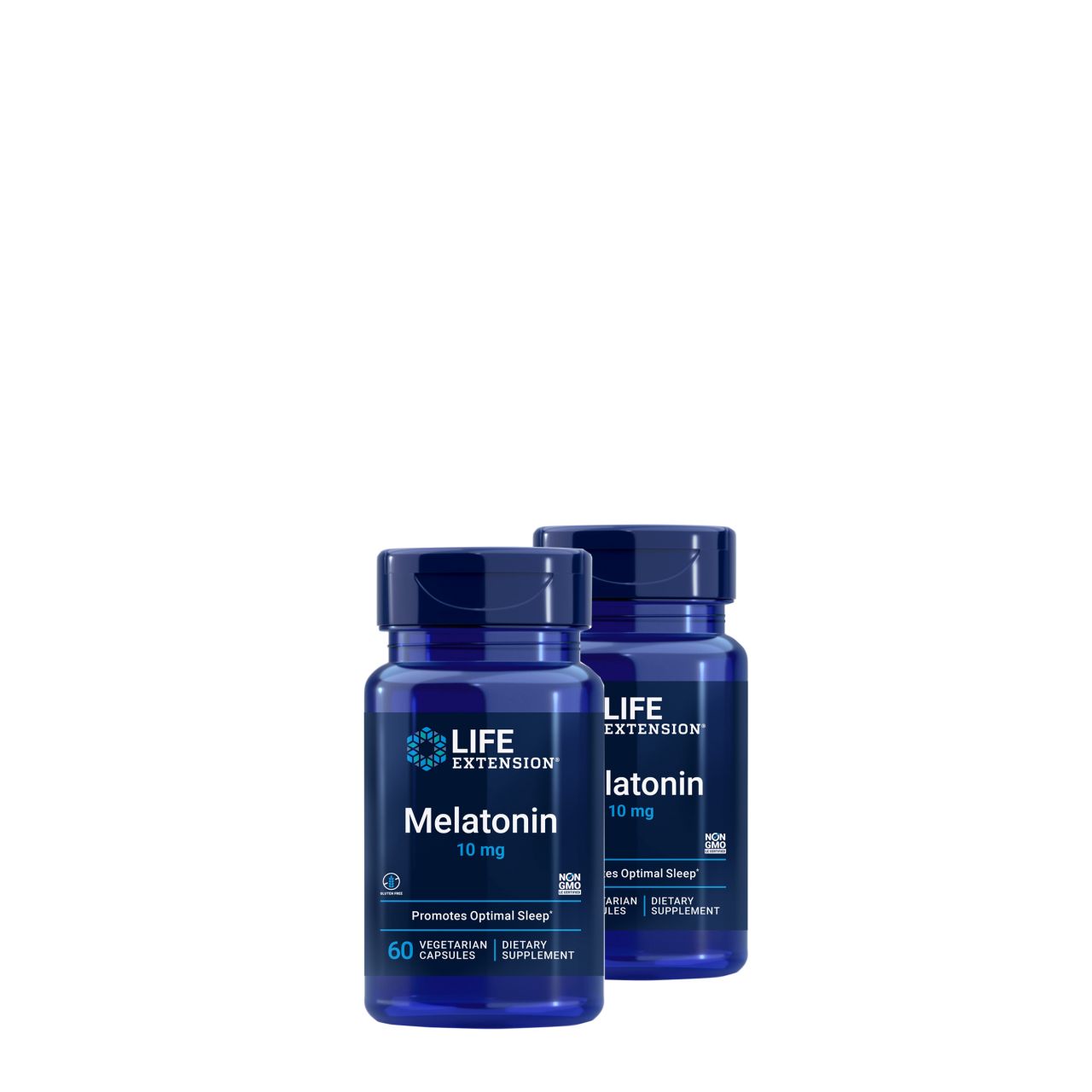 Extrém dózisú melatonin 10 mg, Life Extension Melatonin, 2x60 kapszula