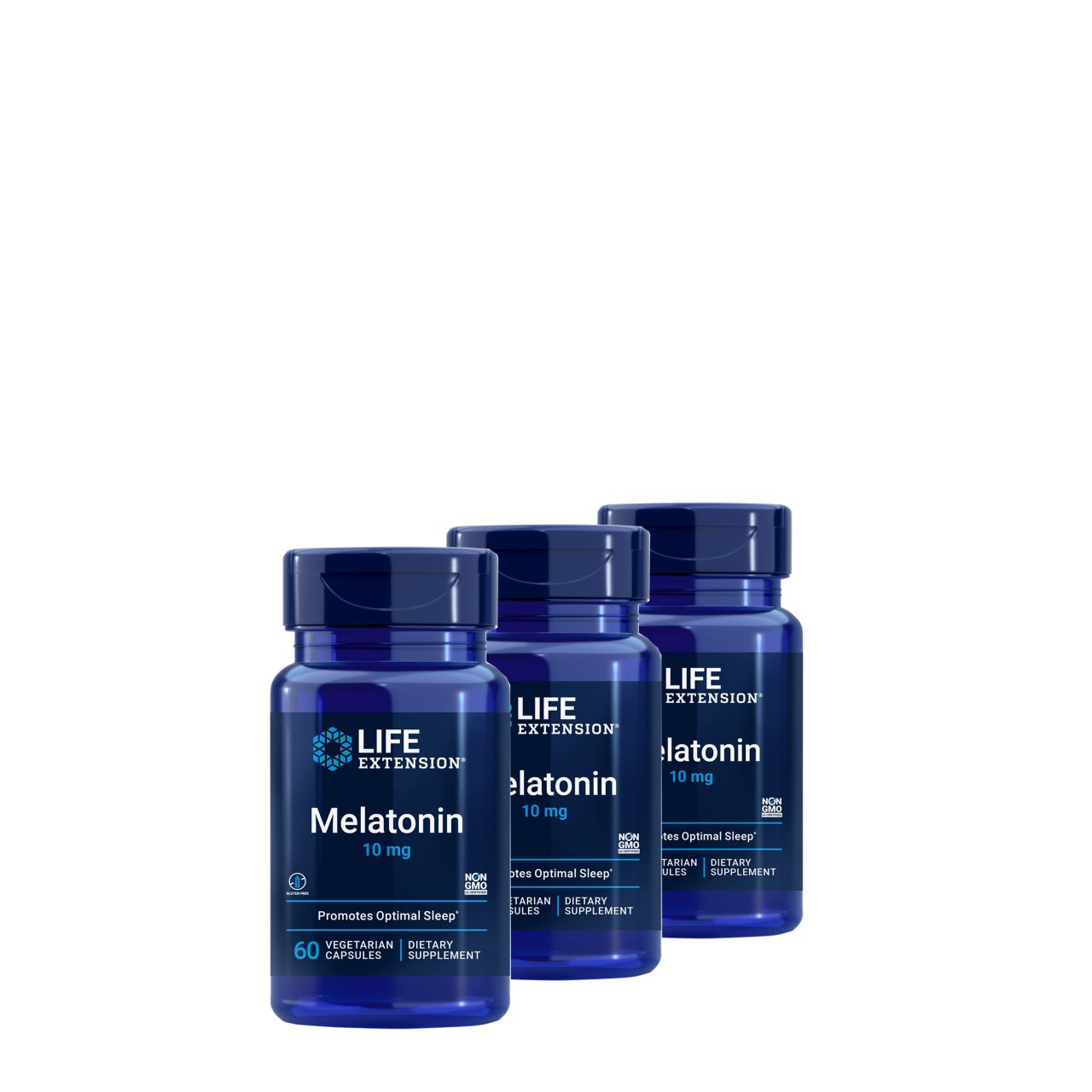 Extrém dózisú melatonin 10 mg, Life Extension Melatonin, 3x60 kapszula