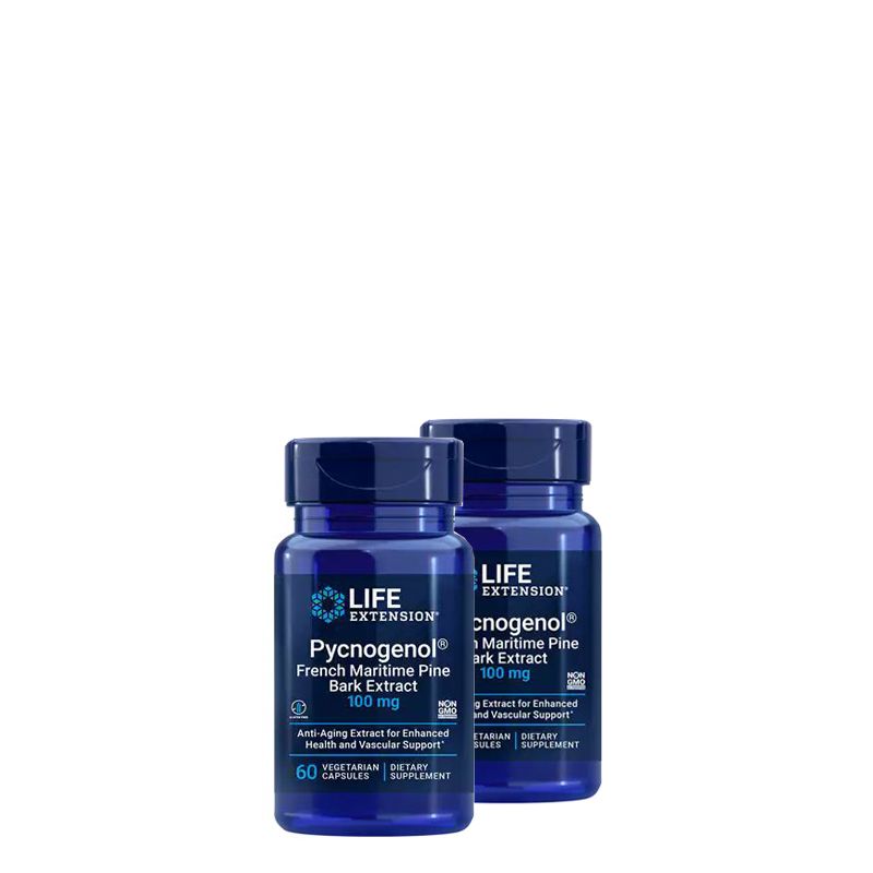 Piknogenol 100 mg, Life Extension Pycnogenol, 2x60 kapszula