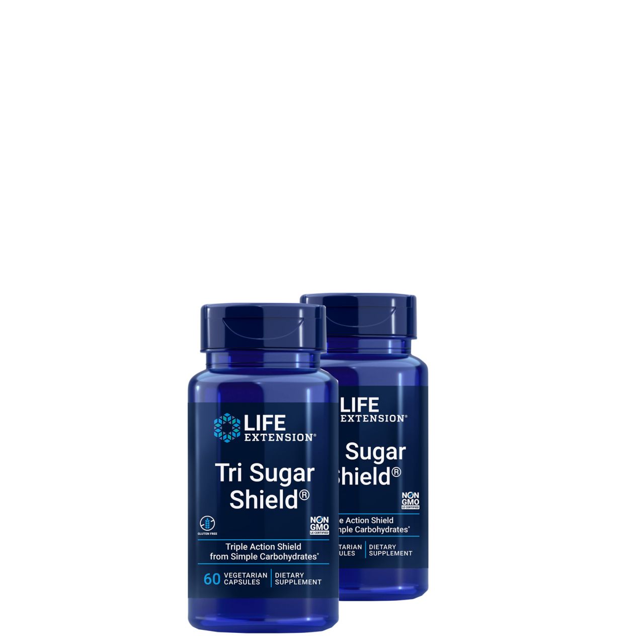 Glükóz anyagcsere komplex, Life Extension Tri Sugar Shield, 2x60 kapszula