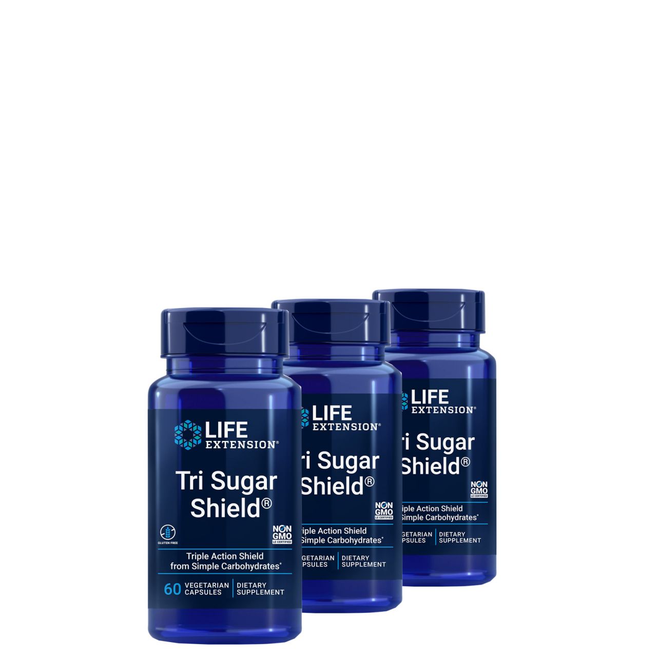 Glükóz anyagcsere komplex, Life Extension Tri Sugar Shield, 3x60 kapszula
