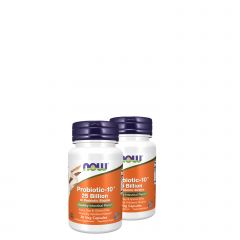 Probiotikum 25 milliárd CFU, Now Probiotic-10 25 Billion, 2x30 kapszula