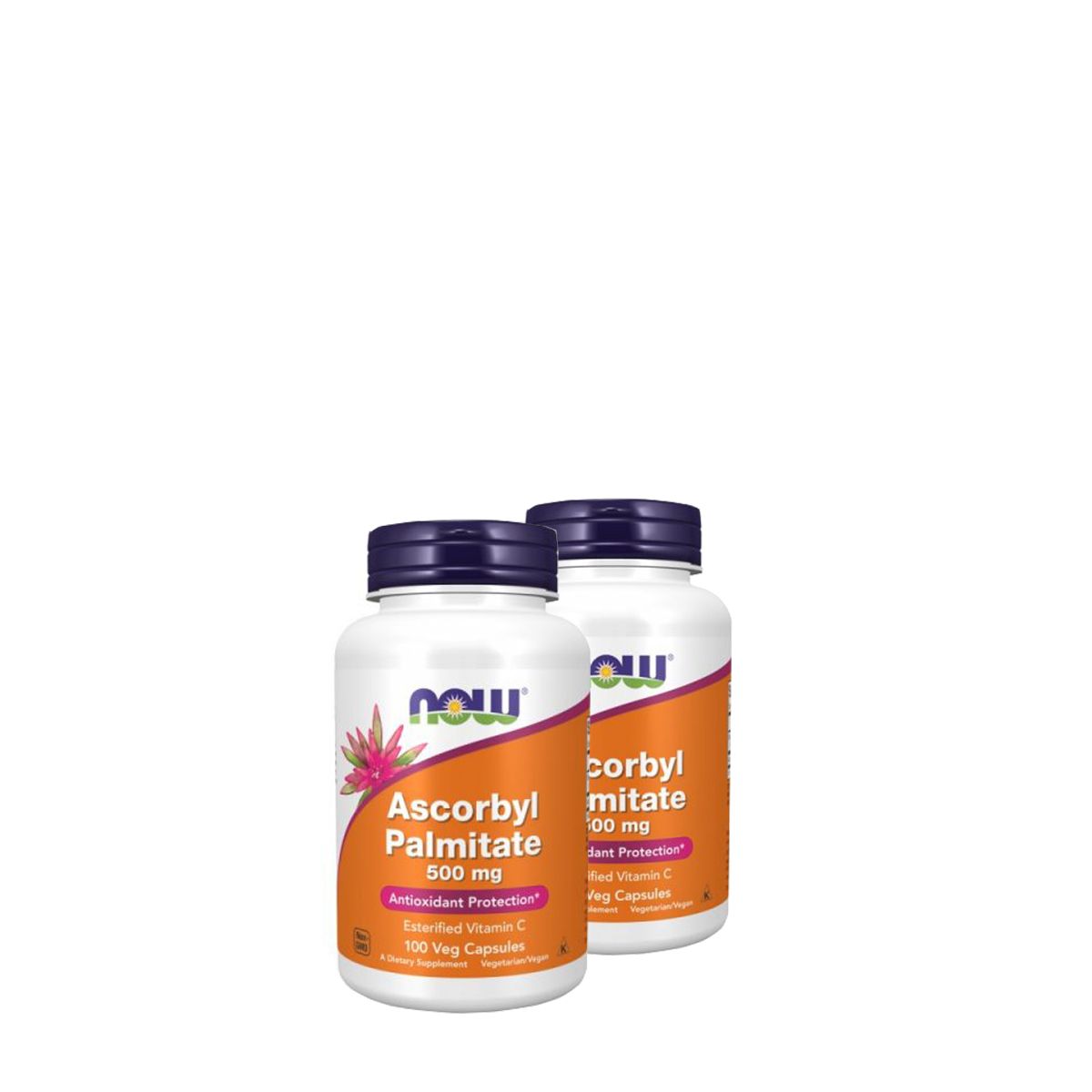 Zsírban oldódó C-vitamin 500 mg, Now Ascorbyl Palmitate, 2x100 kapszula