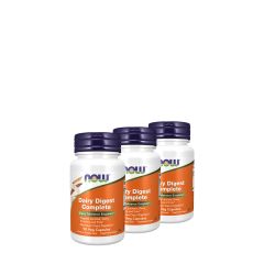 Emésztést támogató enzim, Now Dairy Digest Complete, 3x90 kapszula