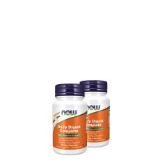 Emésztést támogató enzim, Now Dairy Digest Complete, 2x90 kapszula