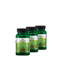 Probiotikum komplex 16 törzsből prebiotikummal, Swanson Ultimate 16 Strain Probiotic, 3x60 kapszula