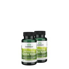 Gotu kola 435 mg, Swanson Full Spectrum Gotu Kola, 2x60 kapszula