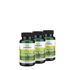 Gotu kola 435 mg, Swanson Full Spectrum Gotu Kola, 3x60 kapszula