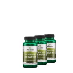 Dupla dózisú boswellia, Swanson Full Spectrum Boswellia, 3x60 kapszula