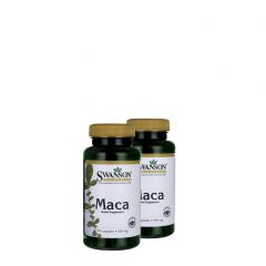 Maca gyökér 500 mg, Swanson Maca, 2x100 kapszula