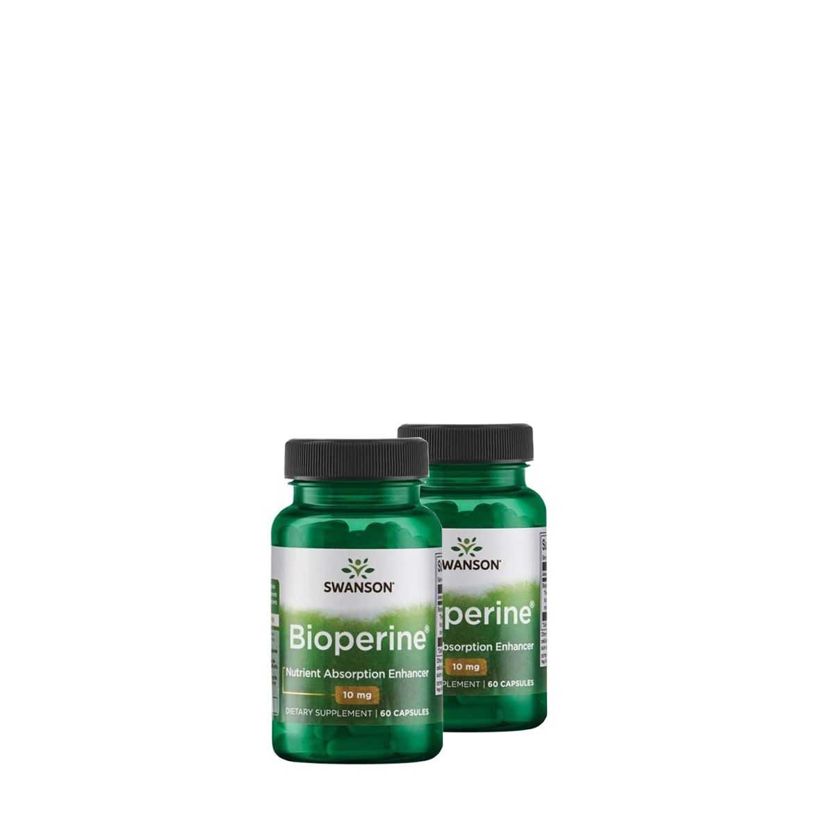 Felszívódás fokozó Bioperin 10 mg, Swanson Bioperine, 2x60 kapszula